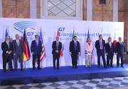 La foto di gruppo del G7 Energia 